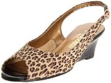 California Magdesians Women's Mirella-R Cheetah Slingback Pump