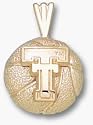 Texas Tech Red Raiders "Volleyball" Pendant - 14KT Gold Jewelry