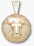 Texas Tech Red Raiders 'Volleyball' Pendant - Sterling Silver Jewelry