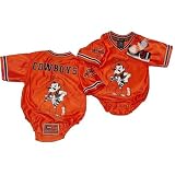 Oklahoma State University Cowboys NCAA Football Infant/baby Onesie Jersey 12-18 months Cowboy