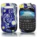 Crystal Starry Night Design Hard Cover Case and Clear Swivel Belt Clip for RIM BlackBerry Curve 8900 [WCK166]
