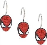 Set of 12 the Amazing Spiderman Shower Curtain Hooks