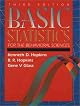 Basic Statistics for the Behavioral Sciences (3rd Edition)