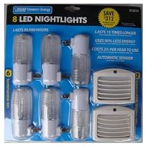 Feit 8 Pack Led Nightlights, Last 15 Times Longer, Use 90% Less Energy