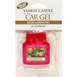 519RSzdOHoL. SL160  Yankee Candle Gel Car Jar Ultimate Hanging Odor Neutralizing Air Freshener Macintosh Scent