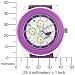 Sprout Unisex ST2006PRIVPR Eco-Friendly Corn Resin and Purple Organic Cotton Strap Watch image 5