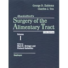 Shackelford's Surgery of the Alimentary Tract: 5-Volume Set