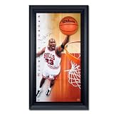 Michael Jordan Autographed Chicago Bulls -Breaking Through- Display Piece - Framed (UDA)