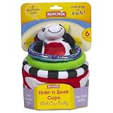 Munchkin Hide 'N Seek Cups with Plush Cow Buddy
