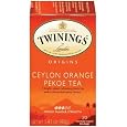 Twinings Ceylon Orange Pekoe Tea, Tea Bags, 20-Count Boxes (Pack of 6)