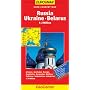 Russia, Ukraine, Belarus GeoCenter Euro Map