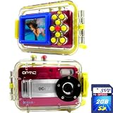 Acqua DC-1231R 12MP Max. Digital Still Camera with waterproof case (2GB High Speed SD Card Included)