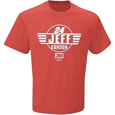 Jeff Gordon NASCAR #24 3M Fan Up T-Shirt-Red