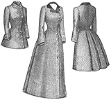 IMAGE OF 1880s Late Bustle Coat Pattern