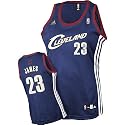 adidas Cleveland Cavaliers LeBron James Women's Replica Alternate Jersey