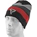 Reebok Atlanta Falcons Black-Striped Cuffless Reversible Beanie