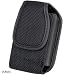 Black EVA Nylon Vertical Pouch Carry Case Magnetic Closing Flap Steel Belt Clip for LG LX600 LX-600, LX610 LX-610 Lotus Elite, UN610 UN-610 Mystique, Motorola QA1 Karma, QA30 Hint, M560 Reclaim, UTSartcom 8010 Blitz, Nokia 2720, 5300, Samsung R330 Stride, U310 Knack, Sanyo 6750 Katana Eclipse