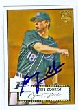 Ben Zobrist Autographed/Hand Signed Baseball Card (Tampa Bay Devil Rays) 2006 Topps Heritage basebal