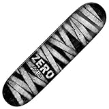 Zero Asylum Skateboard Deck - 7.625 in. x 31.25 in. - White