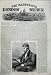1858 Antique Portrait Mr Thomas Carlyle Man Old Print