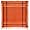 Keffiyeh Orange And Black Pattern Scarf Image #1