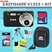 Kodak EasyShare V1253 12.1MP HD Digital Camera (Black) + 1GB Accessory Kit