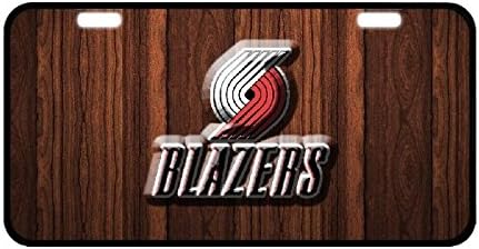 Too Amazing Custom Portland Trail Blazers Metal License Plate Auto Tag 11.8" X 6.1" with 2 holes