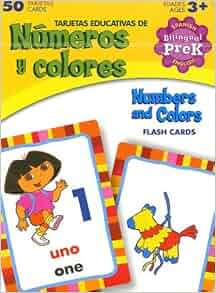Dora the Explorer Numbers and Colors Flash Cards: Pre K (Dora the ...