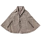 ソレイアード SOULEIADO 授乳ポンチョ ブラウン 4479