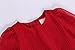 Bonny Billy Girl's Classy Embroidery Lace Maxi Flower Girl Dress 4-5 Yrs Red