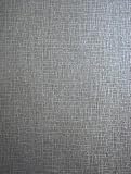 La Perla Plain Black Silver Wallpaper 22183