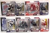 NHL Series 7 - Mcfarlane s Sportspicks Figures Set of 8 - Al, Macinnis, Owen Nolan, Peter Frorsberg, Todd Bertuzi, Chris Chelios, Milan Hejdukm, Jean-sebastien Giguere and Dominik Hasek By Mcfarlane