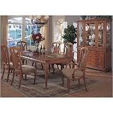 LIGHT COLOR BUFFET CHINA W/ HUTCH & GLASS DOORS