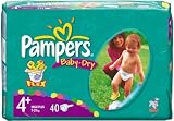 Pampers Maxi Plus 9-20kg, 40er, Baby Dry