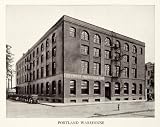 1926 Print Heywood Wakefield Company Portland Oregon Furniture Warehouse Wicker - Original Halftone Print