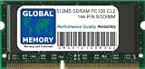 512mb Pc100 144 pin Sdram Sodimm Memory For Clamshellsnow Ibook G3 Powerbook G3g4
