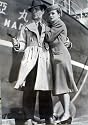 Humphrey Bogart Astor MOVIE POSTER Across the Pacific - 27" x 38"