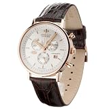 Haas & Cie Herrenuhr VITESSE Chrono Rotgold MFH211RSA