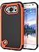 Galaxy S6 Active Case, Cimo [Shockproof] Case Heavy Duty Shock Absorbing Dual Layer Protection Cover for Samsung Galaxy S6 Active (2015) - Orange