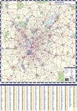 Atlanta, Georgia & Vicinity Regional (Thomas Guide and Street Guide Wall Map)