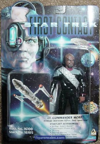  STAR TREK LT. COMMANDER WORF 1996