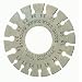 Starrett 280 Piano Tuners' Gage, Hardened, Satin Finish, Numbers 12-28, 0.029 - 0.071" Diameter Range