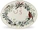 Lenox Winter Greetings Gold Banded Ivory China 16 Oval Platter