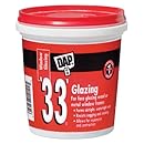 Dap 12120 33 Glazing Compound, 1/2-Pint, White