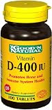 Good'N Natural Vitamin D-400 ( 100 Tab, 400 IU )