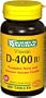 Vitamin D-400 400 IU 100 Tablets Good'N Natural