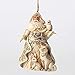 2016 Jim Shore Heartwood Creek White Woodland Santa Christmas Ornament 4053701