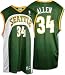 Search : Ray Allen Seattle Supersonics Replica Green Youth NBA Jersey
