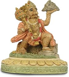 Hanuman Hindu Monkey Deity Statue