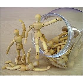 Wood Manikin 4-1/2 inch